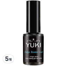 유키 엣지 본더 네일 젤, 5ml, 5개
