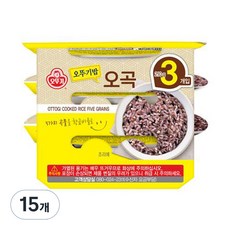 오곡밥 맛있는 오뚜기밥 오곡 210g 15개