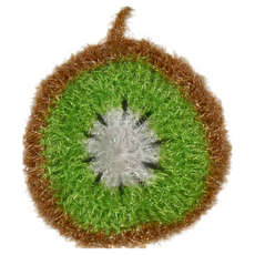 MasterClean 韓風手編洗碗巾3件組, 奇異果綠色, 3個, 1組