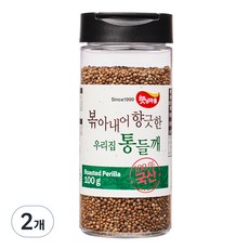 햇님마을 볶아내어 향긋한 우리집 통들깨, 100g, 2개
