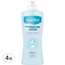 애경바세린 데일리 모이스처 로션 과일향 건성용, 450ml, 4개