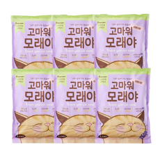 라이킷 고마워모래야 벤토나이트, 3kg, 6개, 라벤더향 - 벤토나이트분말