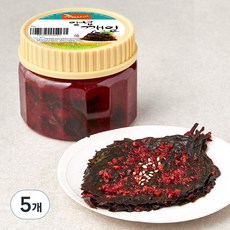 양념깻잎, 5개, 500g