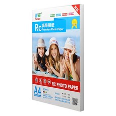 야란 만들하비 고광택 사진 인화지 포토용지 무광, 20개, A4