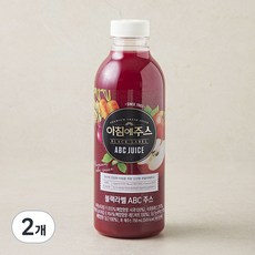 아침에주스 블랙라벨 ABC주스, 750ml, 2개 4개, 750ml