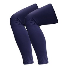 S-Sportplus+ 冰絲防曬腿套 2XL 藏青色 運動防曬 腿部保暖, 1個