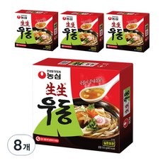 생생우동 봉지, 253g, 8개