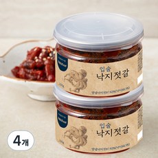 입술젓갈 낙지젓, 150g, 4개