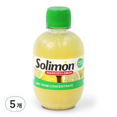 솔리몬 스퀴즈드 레몬즙, 280ml, 5개