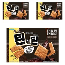 LIKESKY 薄脆巧克力夾心餅乾, 3盒, 200g