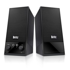 Britz 브리츠 BZ-SL4 북쉘프 스피커, 화이트