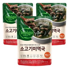 CJ 牛肉海帶湯, 500g, 3包