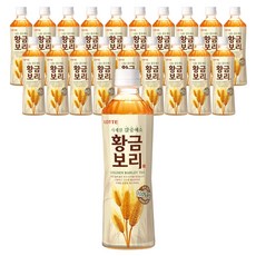 롯데 오늘의차 황금보리, 500ml, 20개