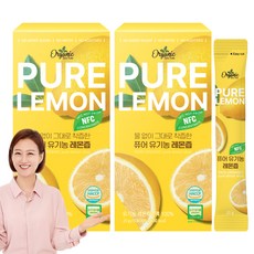 천호엔케어 퓨어 유기농 레몬즙, 300g, 2개