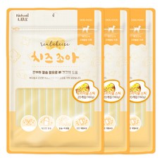 내츄럴랩 치즈조아 강아지 간식 치즈스틱 20p, 오리지널 맛, 160g, 3개 - 강아지치즈