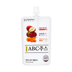 YEONDOOFARM 莊園好農 均衡ABC綜合蔬果汁 Set, 100ml, 30包