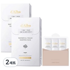 달바 워터풀 슬리핑팩 4ml x 24p + 키트 4ml x 3p 세트