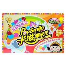 Pop-Smile 卡滋 爆米花派對箱 Set, 三種經典口味, 30包派對共享組合, 360g, 1盒