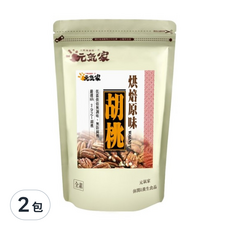 元氣家 烘焙原味胡桃, 低溫烘焙無調味 200g, 2包