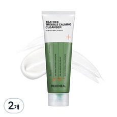 메디힐 티트리 트러블진정 클렌징폼, 120ml, 2개 [매장정품] 메디힐 티트리 트러블진정 클렌저 기획세트, 120ml, 2개