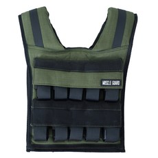 MuscleGuard 重量調節配重背心, 綠色