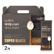 뉴케어 데이밀 슈퍼블랙 선식가루, 980g, 2박스