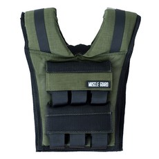 肌肉衛士重量背心重量控制 12 公斤, 綠色, 12kg