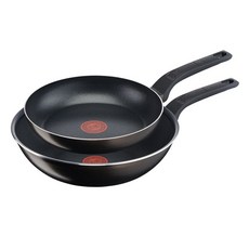 테팔 티타늄 액티쿡 프라이팬 세트 2개, 블랙커피, 프라이팬 24cm + 볶음팬 28cm, 1세트