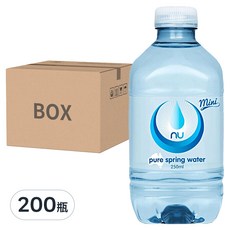 Nu-Pure 澳洲泉水, 250ml, 40瓶, 200瓶