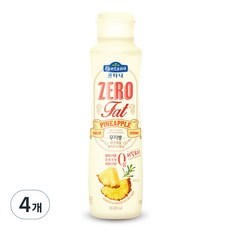 폰타나 저칼로리 무지방 파인애플 드레싱, 230g, 4개