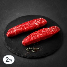 미국산 살치살 스테이크용 (냉장), 300g, 2개