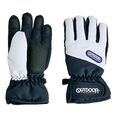 OUTDOOR PRODUCTS 童款魔鬼氈防水滑雪手套