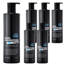 PORMANS Cool Clean Zone涼爽男性私密處清潔凝膠, 500ml, 6瓶