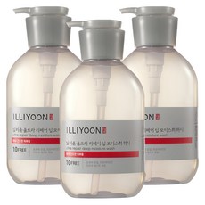 일리윤 울트라 리페어 딥 모이스춰 바디워시 은은한 향, 500ml, 3개