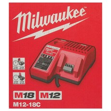 Milwaukee 美沃奇 12-18V鋰電充電器 M12-18C, 100-240V, 86W, 1盒