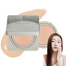 PONY EFFECT 零暗沉柔霧持久水氣墊 15g+替換芯 15g, 003 Nude Beige, 1組