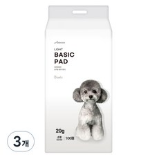아몬스 절약형 베이직 강아지 배변패드, 3개