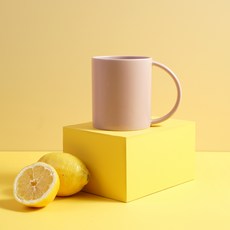 보울보울 국산 볼볼홈파티 빅머그 600ml, 파우더핑크, 1개