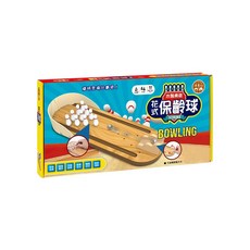 双美生活文創 木製桌遊 花式保齡球 500g, 1盒, multi-color