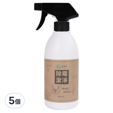 歐美淨 植萃酵素除霉潔淨清潔劑, 5個, 500ml