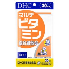 DHC 活力綜合維他命, 30日份裝, 富含維生素B1, 12種均衡成分, 30顆, 455mg, 1包