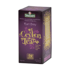 Stassen 司迪生 皇家伯爵茶, 錫蘭紅茶, 佛手柑香, 2g, 25包, 1盒