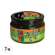 橘平屋 海苔醬 昆布口味, 145g, 7罐