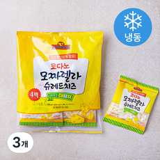코다노 모짜렐라 슈레드 치즈 (냉동), 108g, 3개