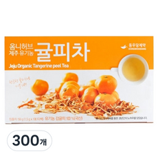 옴니허브 제주 유기농 귤피차, 1.5g, 100개입, 3개