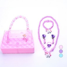 珍珠飾品4件組+手提包