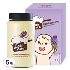 킨더퍼페츠 거품입욕제 카밍아로마, 5개