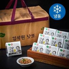 맑은물에 김석원낫또 선물세트 (냉동), 45.5g, 24개 - 아기낫또