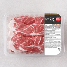 농협안심한돈 목살 구이용 (냉장), 1000g, 1개