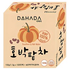 DAHADA 南瓜紅豆茶茶包, 1.5g, 100包, 1盒
